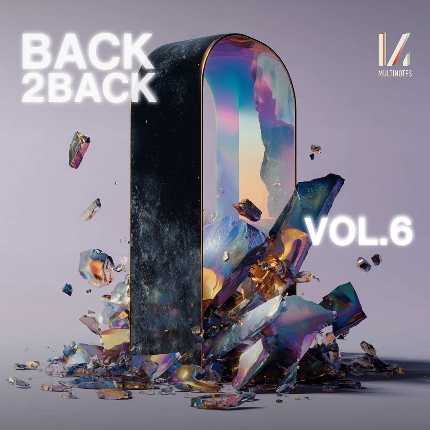 Back2Back, Vol. 6 compilation artwork, featuring Dimension
