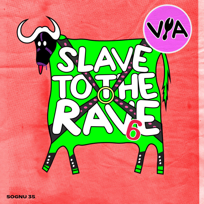 Slave To The Rave #6 compilation artwork, featuring Pim Pam